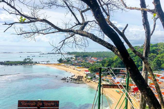 tirolesa morro de sao paulo - @luizaurquiza